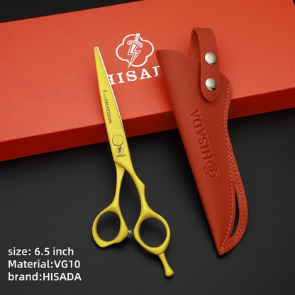 Elevate Cuts with HISADA Professional 5.5" VG10 Hairdressing Scissors!