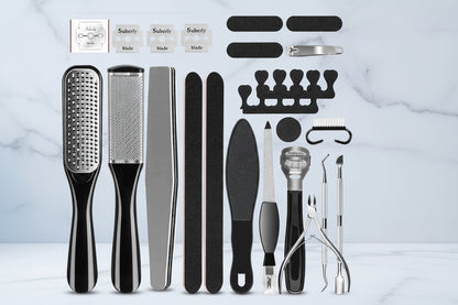Get Salon-Smooth Feet with Professional Stainless Steel Pedicure Kit!