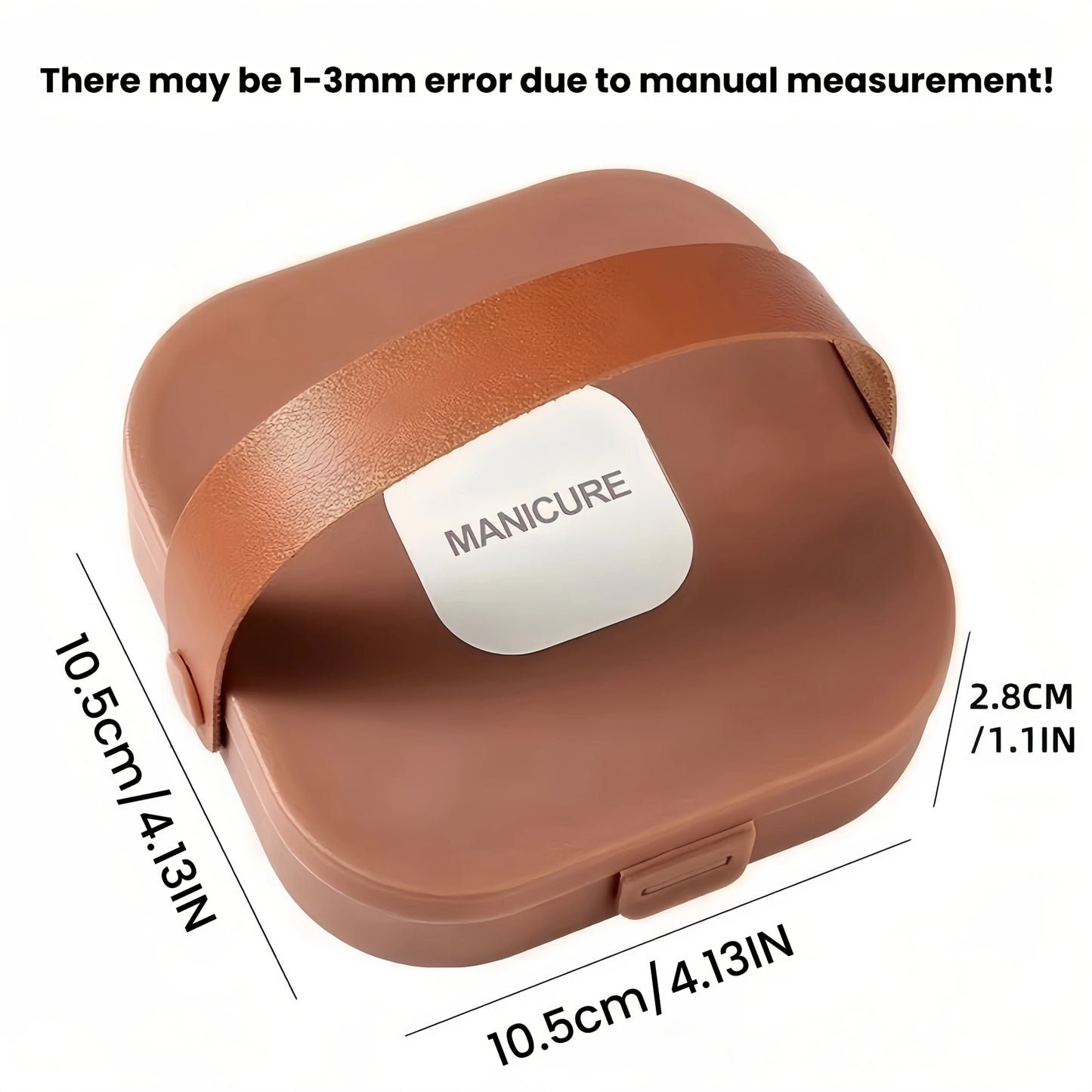 Achieve Salon-Quality Nails with Stainless Steel Manicure & Nail Care Kit!