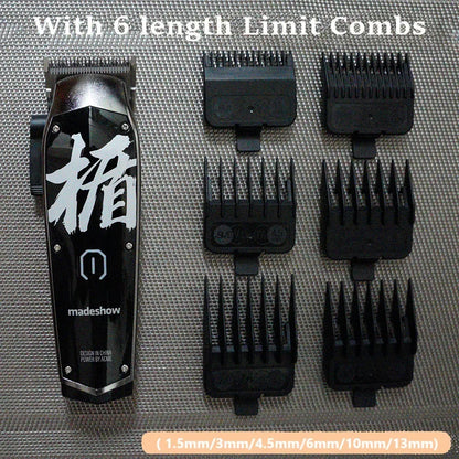 Achieve barber-shop precision  with the Professional Hair Clipper Trimmer M10 – 10,000 RPM zero-gapped blade for flawless fades, lines, and finishes. Powerful MadeShow M10 model powers your NovaZip grooming lineup with pro results.