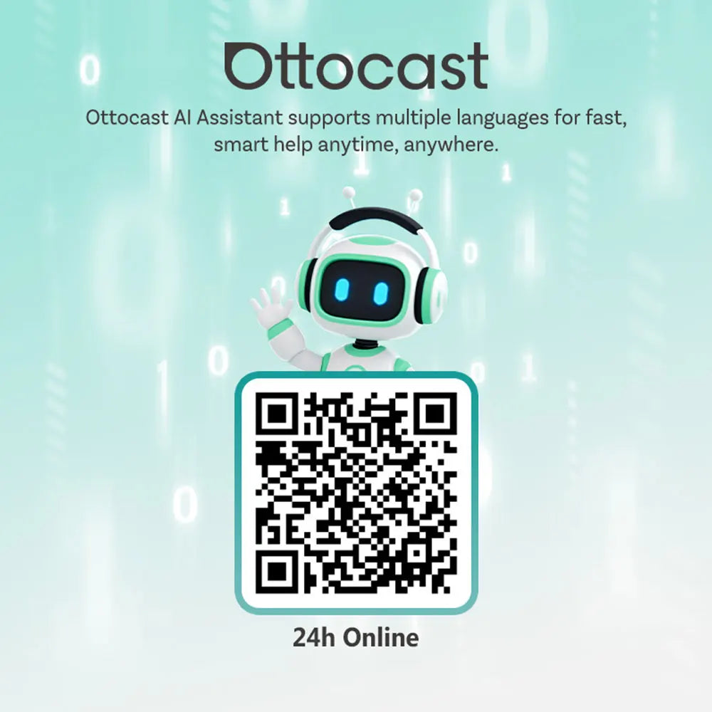 Upgrade your car's infotainment system with the Ottocast P3 Wireless Android Auto & CarPlay AI Box – the ultimate plug-and-play accessory for seamless connectivity and endless entertainment.