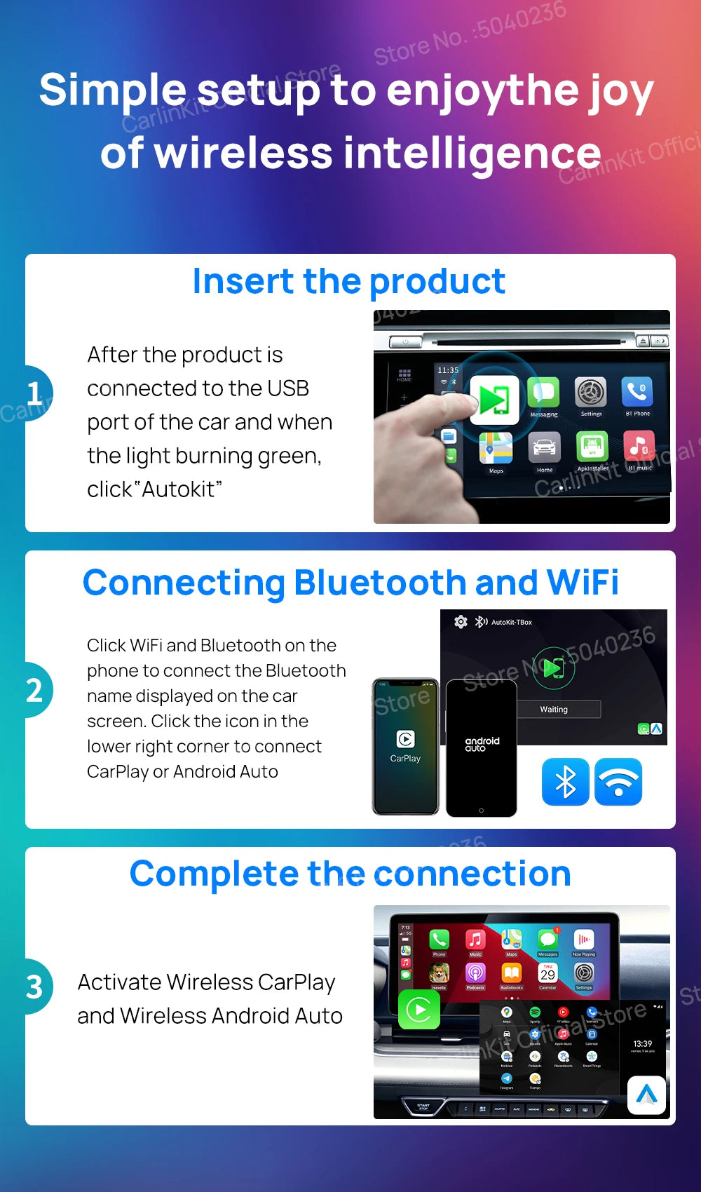 Discover the CarlinKit CarPlay AI Box Android 13 QCM6225!