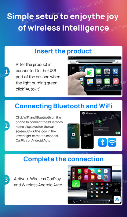 Discover the CarlinKit CarPlay AI Box Android 13 QCM6225!