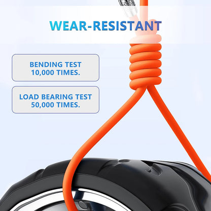 Charge smarter with the 1M/2M Silicone Rotating Type C Elbow USB-C to USB-C Super Fast GaN Cable – flexible, high-speed data transfer for durable connectivity.