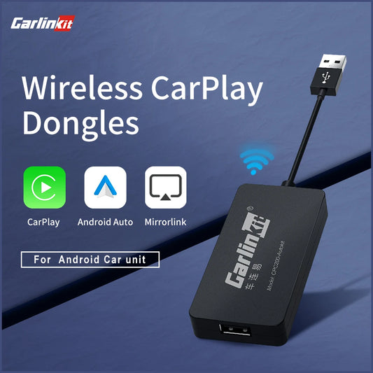 Upgrade to Wireless with CarlinKit CarPlay Dongle AI Box!