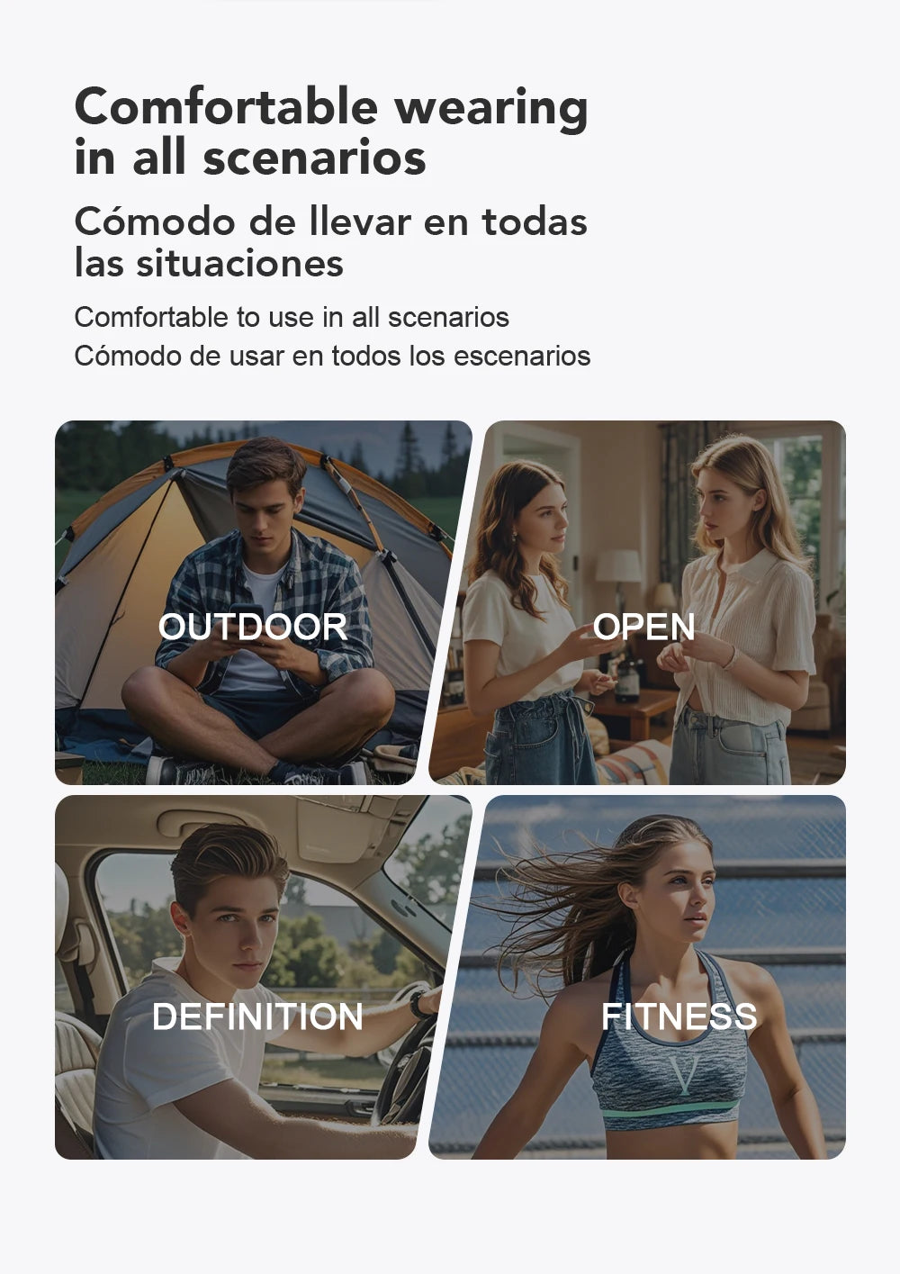 Revolutionize your listening with ERASER XT6 Pro Bluetooth Headset Earbuds – featuring AI translation, 13-hour wireless display battery, and advanced noise cancellation.