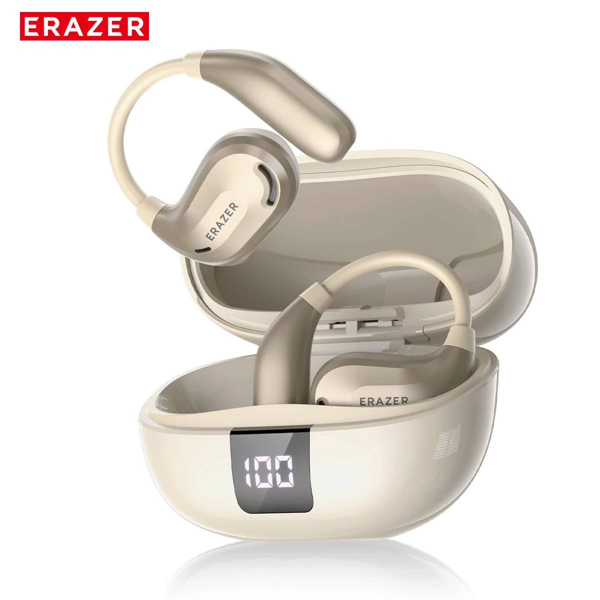 Revolutionize your listening with ERASER XT6 Pro Bluetooth Headset Earbuds – featuring AI translation, 13-hour wireless display battery, and advanced noise cancellation.