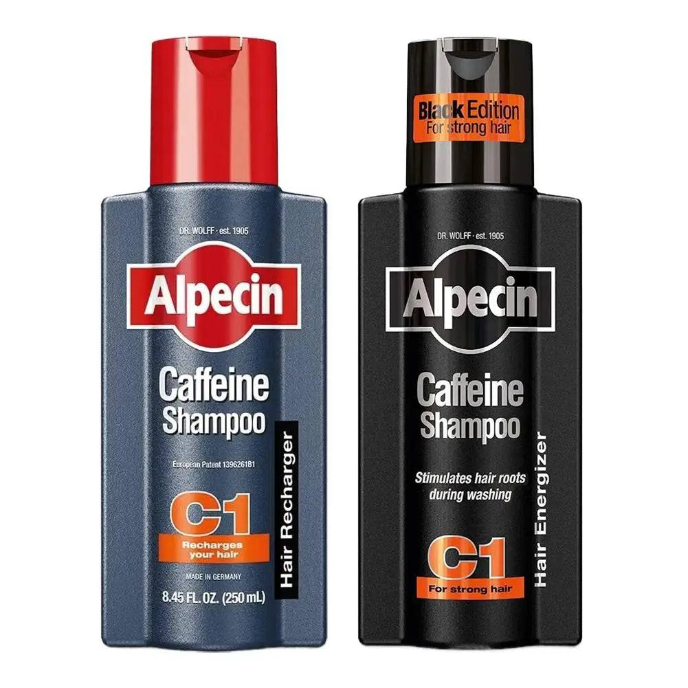 Revitalize Hair Roots with German Alpecin Caffeine Shampoo!