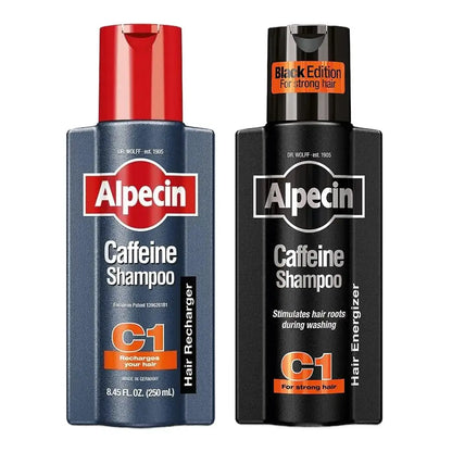 Revitalize Hair Roots with German Alpecin Caffeine Shampoo!
