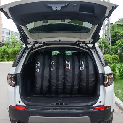 Universal Waterproof Spare Tire Storage Bag S/L - Dustproof Polyester Car Wheel Cover Case