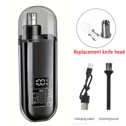 Groom Neatly with Rechargeable Nose Hair Trimmer for Men!