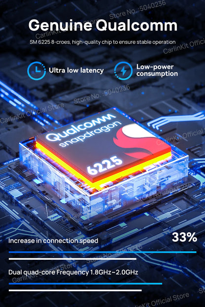 Discover the CarlinKit CarPlay AI Box Android 13 QCM6225!