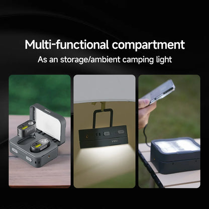 Illuminate your adventures with the Youopin DUKA ATuMan MH1 Intelligent Headlamp – gesture control, dual button operation, and versatile flashlight for outdoor excellence.