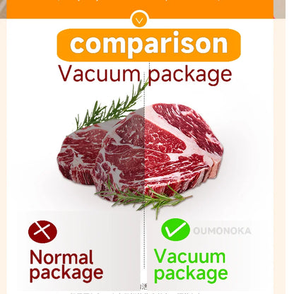 Preserve freshness like a pro with the New Vacuum Sealing Machine compact food sealer for kitchen products, meats, and plastic bags. This home appliance vacuums and seals instantly to lock in flavor and extend shelf life. Effortless storage for bulk buys.