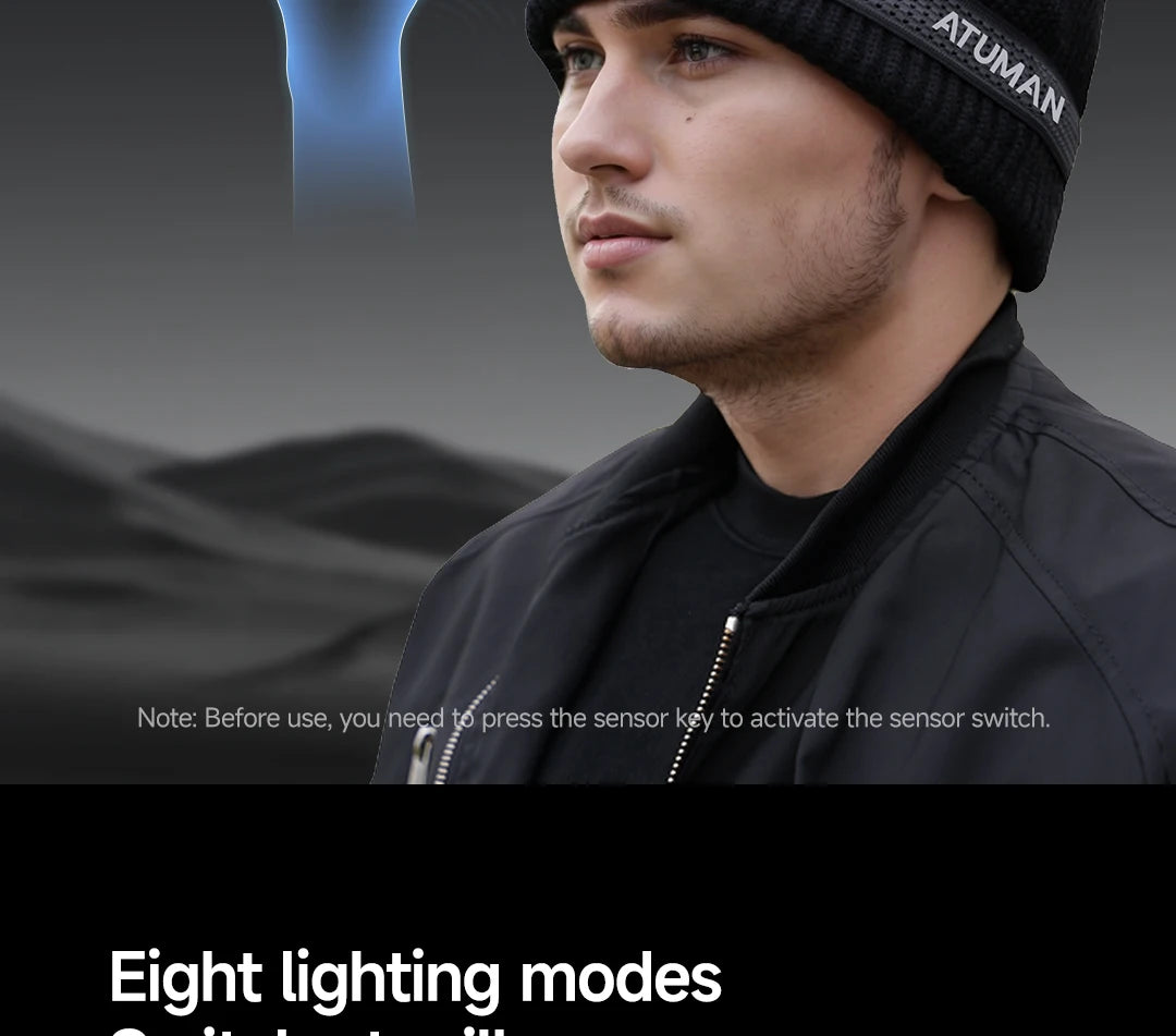 Illuminate your adventures with the Youopin DUKA ATuMan MH1 Intelligent Headlamp – gesture control, dual button operation, and versatile flashlight for outdoor excellence.