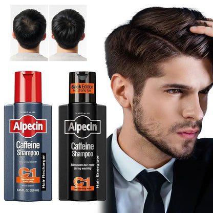 Revitalize Hair Roots with German Alpecin Caffeine Shampoo!