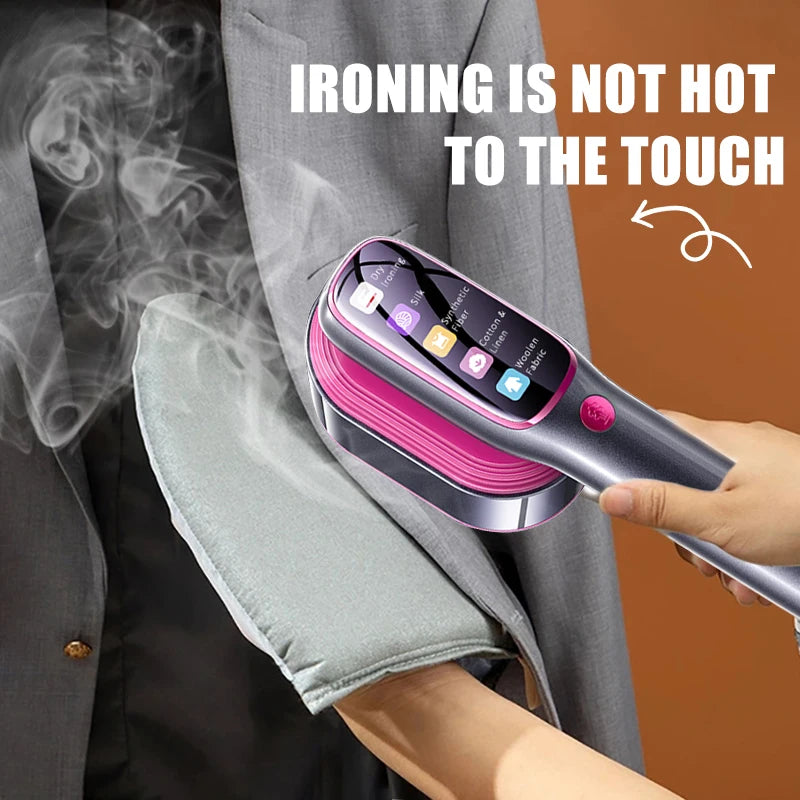 Say goodbye to ironing boards with the 2026 New Model Professional 1200W Garment Steamer – fast-heating portable powerhouse for wrinkle-free clothes on the go. ZHUYAN's RoHS/CE-certified iron from NovaZip keeps your wardrobe sharp effortlessly.