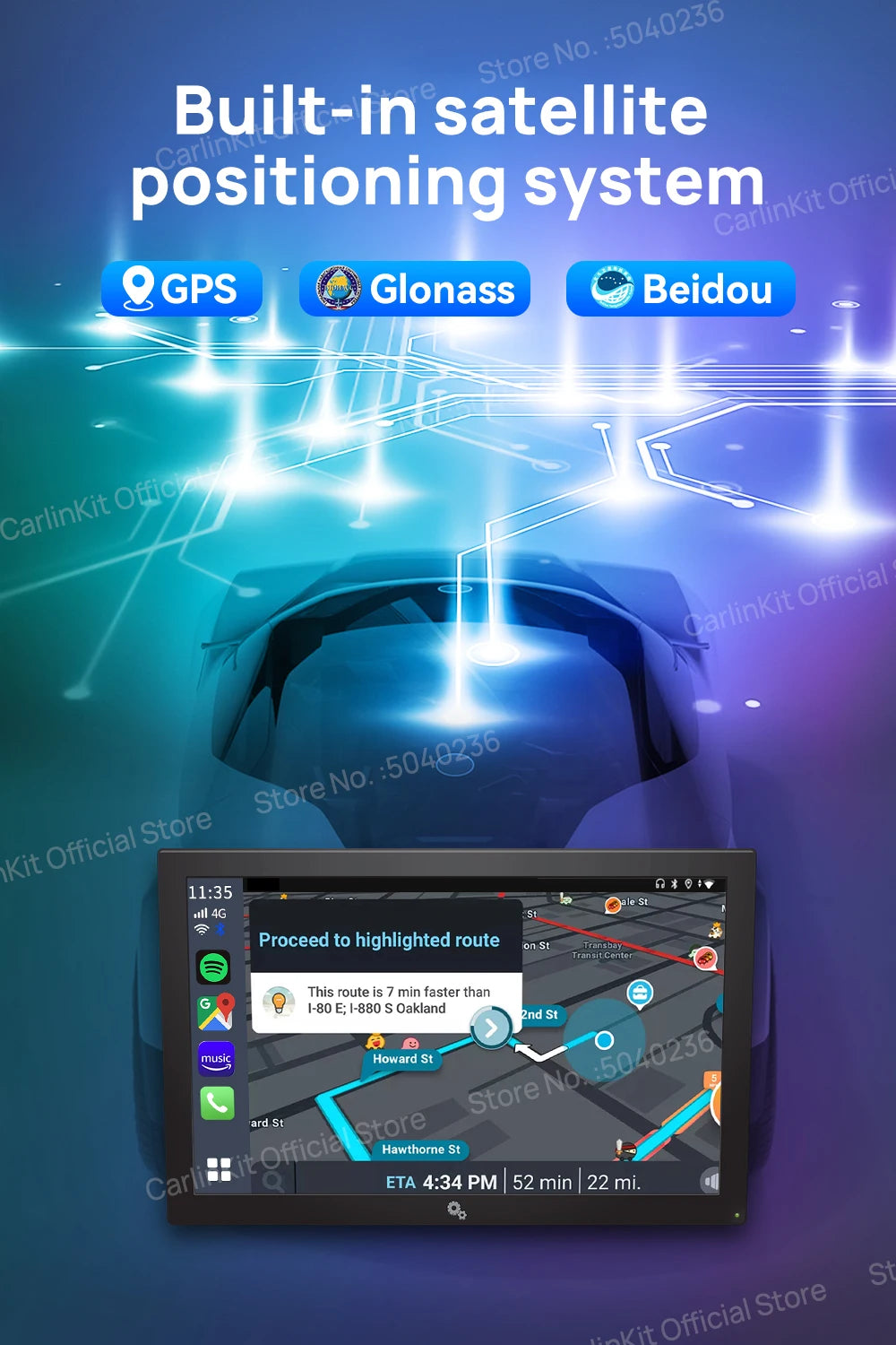 Discover the CarlinKit CarPlay AI Box Android 13 QCM6225!