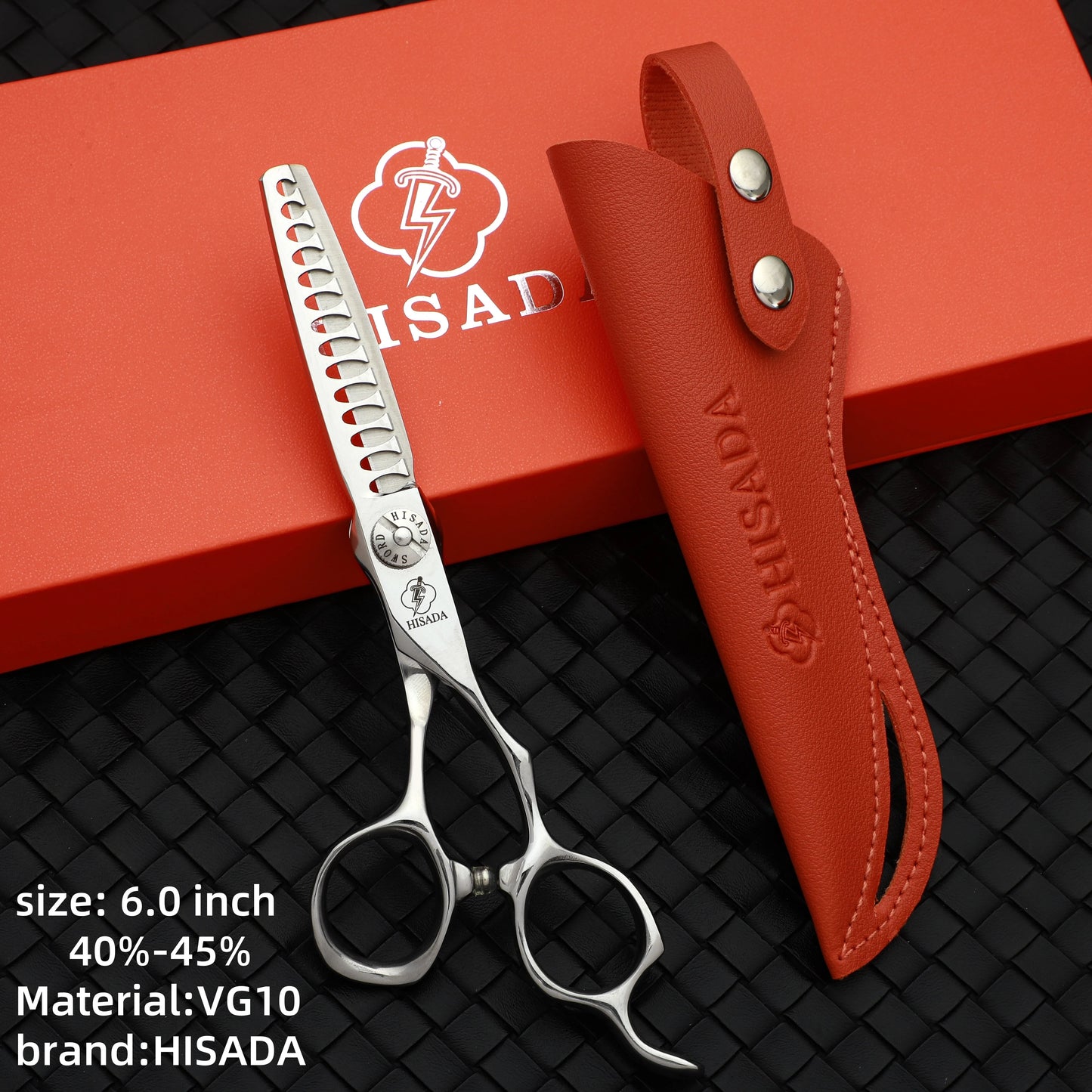 Elevate Cuts with HISADA Professional 5.5" VG10 Hairdressing Scissors!