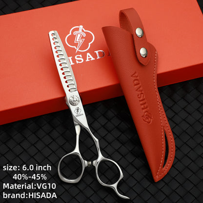 Elevate Cuts with HISADA Professional 5.5" VG10 Hairdressing Scissors!