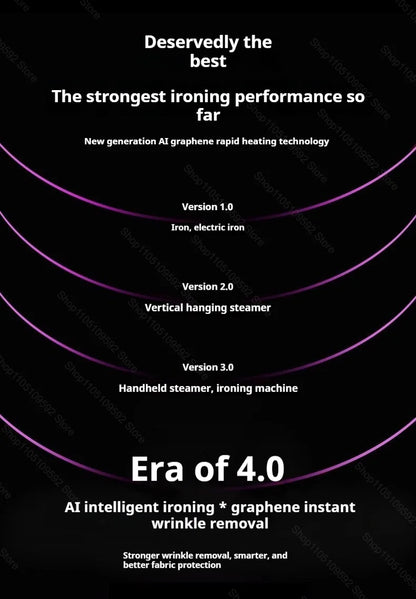 Say goodbye to ironing boards with the 2026 New Model Professional 1200W Garment Steamer – fast-heating portable powerhouse for wrinkle-free clothes on the go. ZHUYAN's RoHS/CE-certified iron from NovaZip keeps your wardrobe sharp effortlessly.