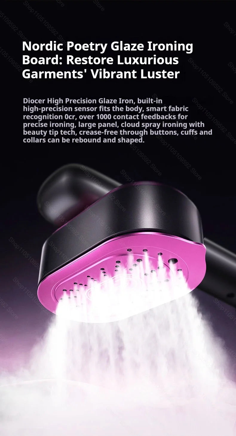 Say goodbye to ironing boards with the 2026 New Model Professional 1200W Garment Steamer – fast-heating portable powerhouse for wrinkle-free clothes on the go. ZHUYAN's RoHS/CE-certified iron from NovaZip keeps your wardrobe sharp effortlessly.