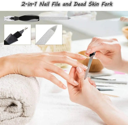 Get Salon-Smooth Feet with Professional Stainless Steel Pedicure Kit!