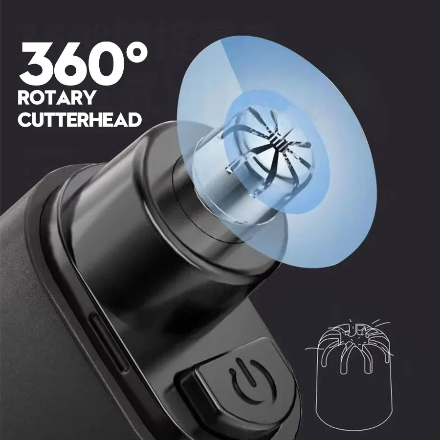 Groom Neatly with Rechargeable Nose Hair Trimmer for Men!