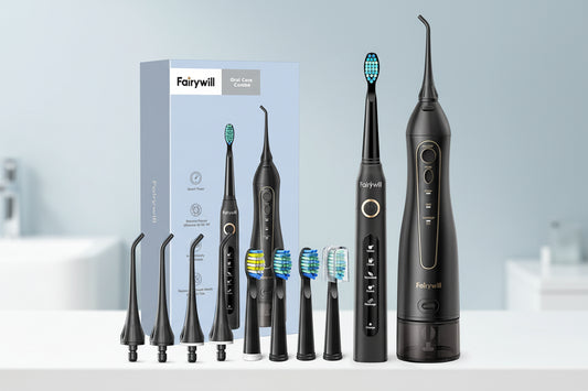 Your smile routine with the Fairywell Water Dental Flosser Teeth Cleaner – USB rechargeable IPX7 waterproof irrigator set for adults. Commodity-quality powerhouse from NovaZip for plaque-free gums and fresh breath.
