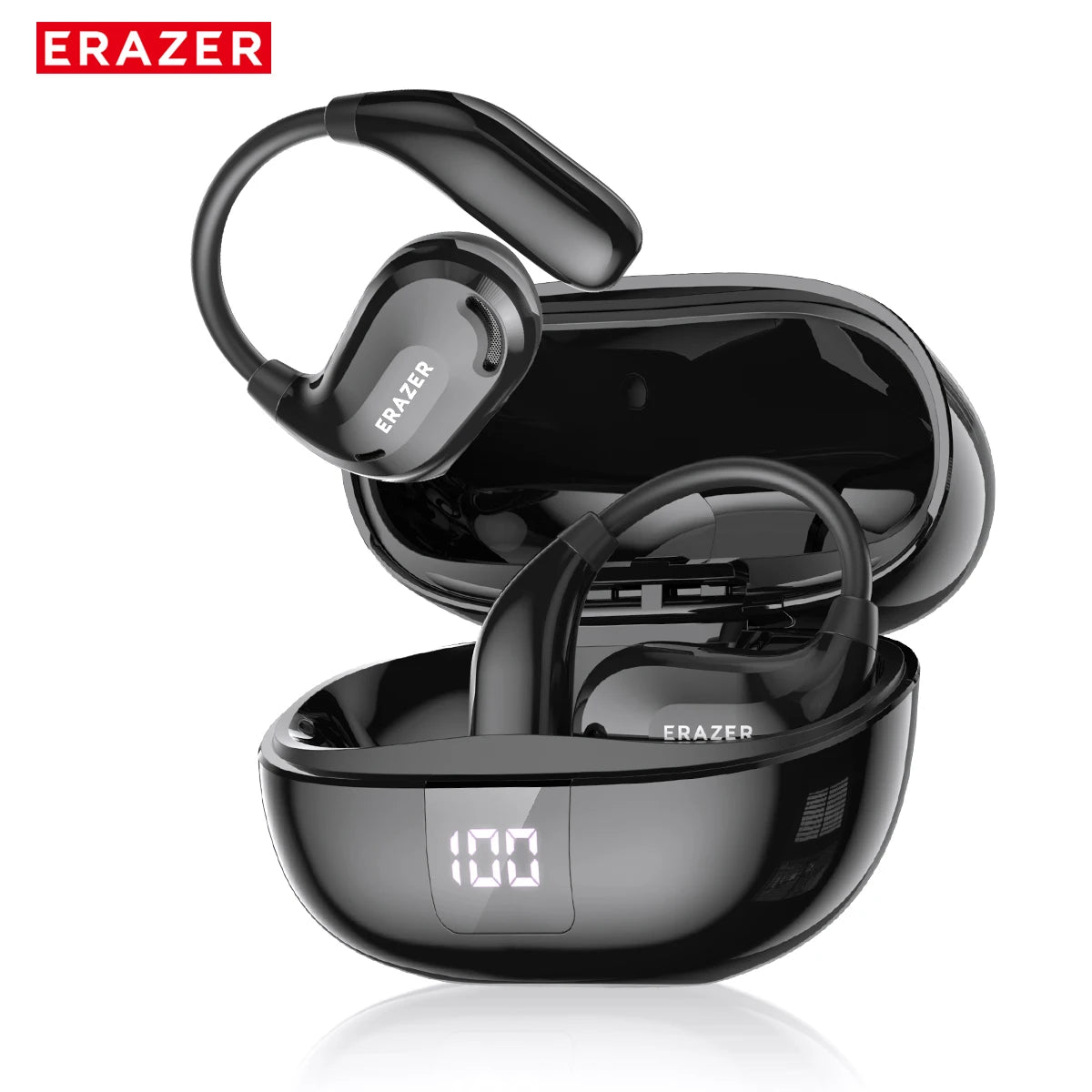 Revolutionize your listening with ERASER XT6 Pro Bluetooth Headset Earbuds – featuring AI translation, 13-hour wireless display battery, and advanced noise cancellation.