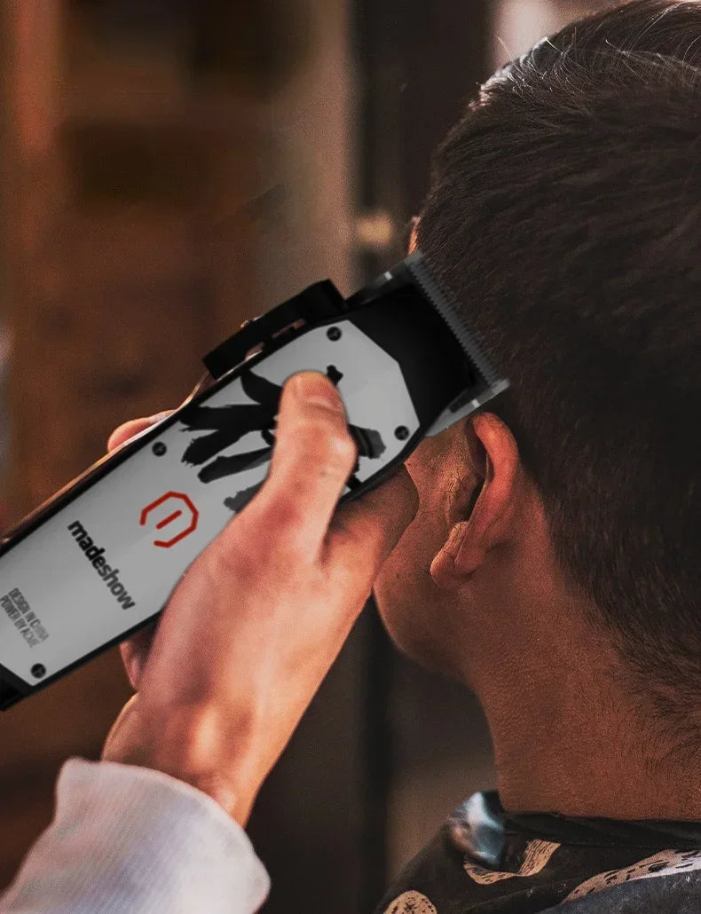 Achieve barber-shop precision  with the Professional Hair Clipper Trimmer M10 – 10,000 RPM zero-gapped blade for flawless fades, lines, and finishes. Powerful MadeShow M10 model powers your NovaZip grooming lineup with pro results.