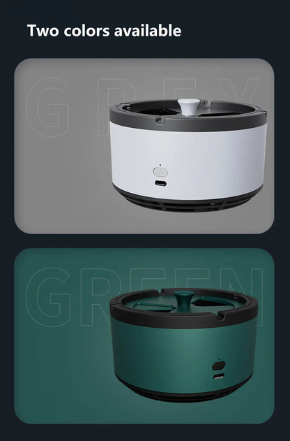 Clear the Air Instantly with Intelligent Car Air Purifier Ashtray!