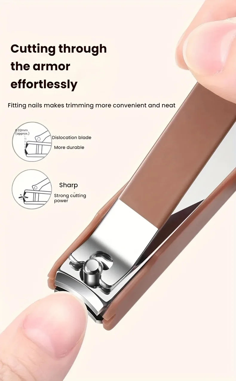 Achieve Salon-Quality Nails with Stainless Steel Manicure & Nail Care Kit!