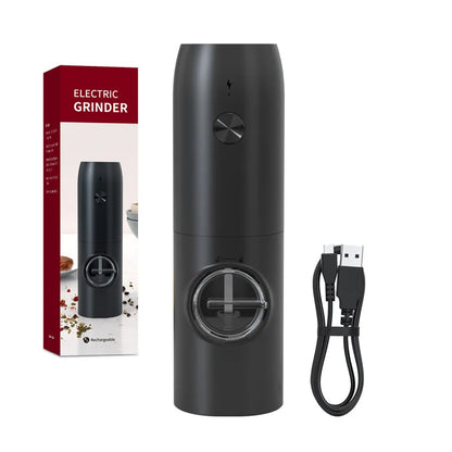 Elevate your cooking with the Manual Electric Salt & Pepper Grinder ceramic mechanism, large capacity, adjustable coarseness for precise seasoning. Battery-free design ensures reliable performance every time. Essential kitchen tool for chefs and home cook