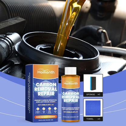 Restore Engine Power with Professional Carbon Anti-Wear Oil Additive!