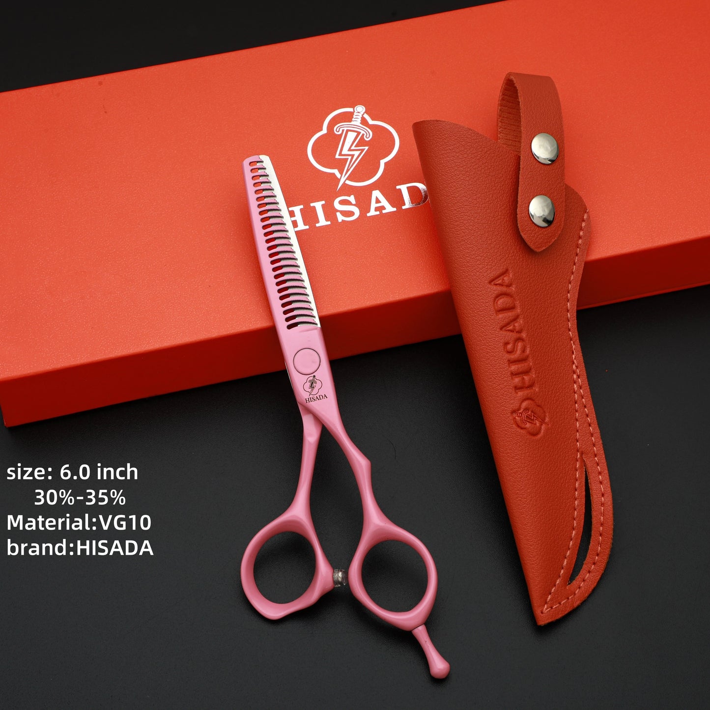 Elevate Cuts with HISADA Professional 5.5" VG10 Hairdressing Scissors!