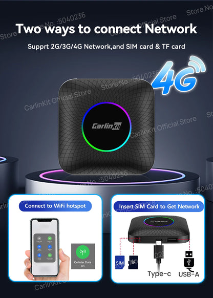 Discover the CarlinKit CarPlay AI Box Android 13 QCM6225!