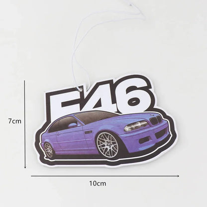 Elevate Your BMW Drive with BMW-Themed Perfume Pendant Air Freshener!