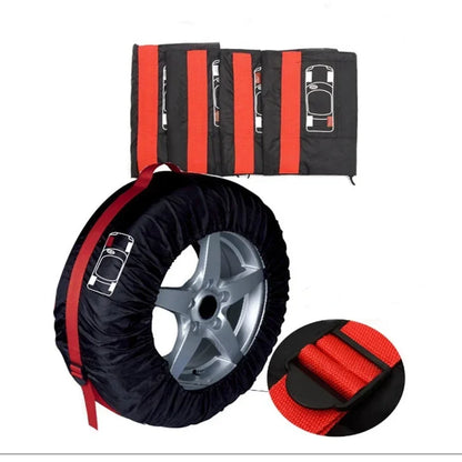 Universal Waterproof Spare Tire Storage Bag S/L - Dustproof Polyester Car Wheel Cover Case