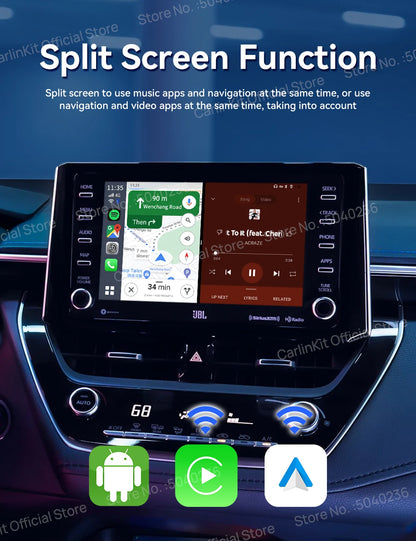 Discover the CarlinKit CarPlay AI Box Android 13 QCM6225!