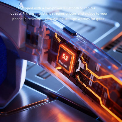 Gear up for the ultimate ride with New AI Intelligent Glasses – 800W cycling goggles featuring HD anti-shake camera, video recording, and UV protection.