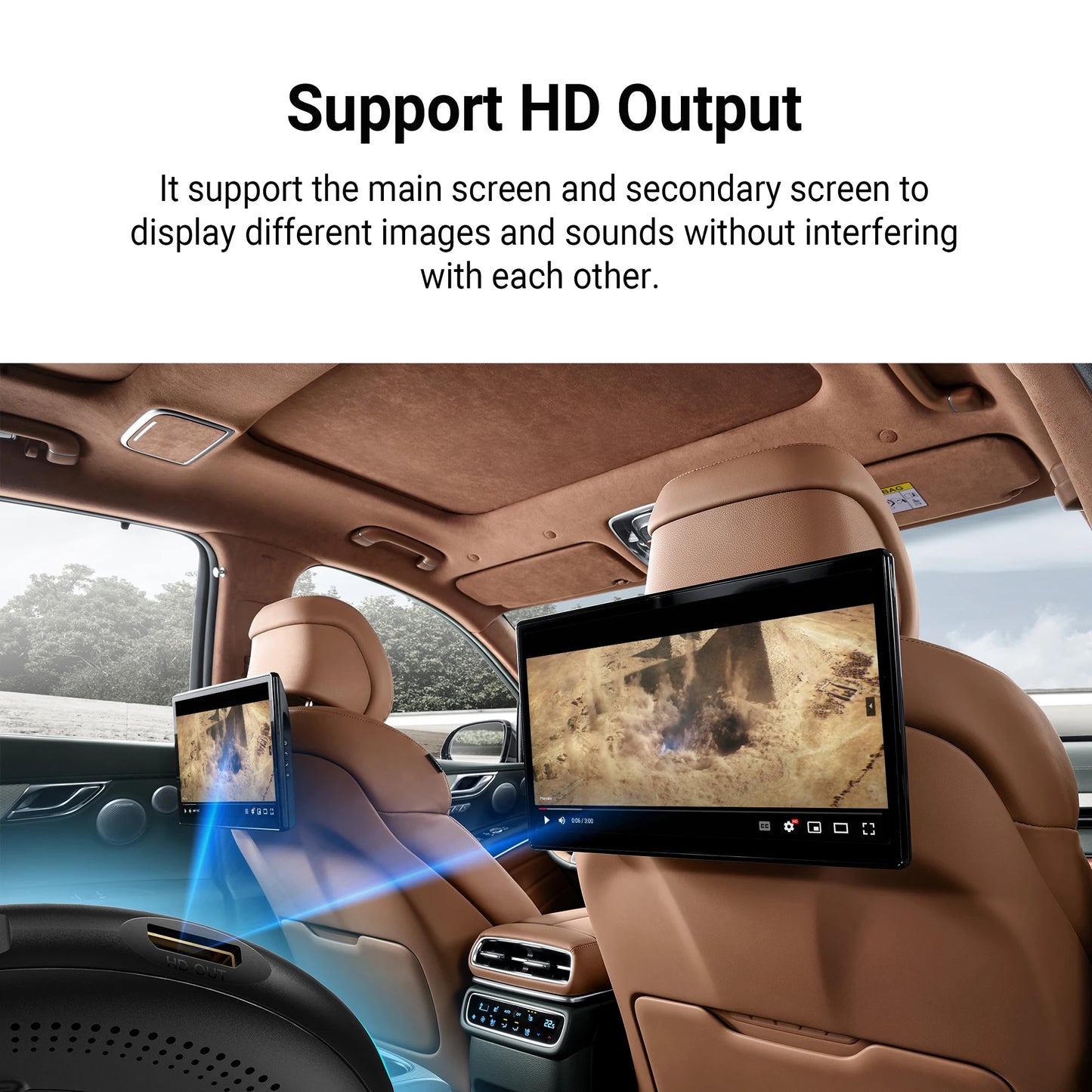 Upgrade your car's infotainment system with the Ottocast P3 Wireless Android Auto & CarPlay AI Box – the ultimate plug-and-play accessory for seamless connectivity and endless entertainment.