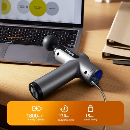 Power Through Recovery with Lenovo Wireless Massage Gun!