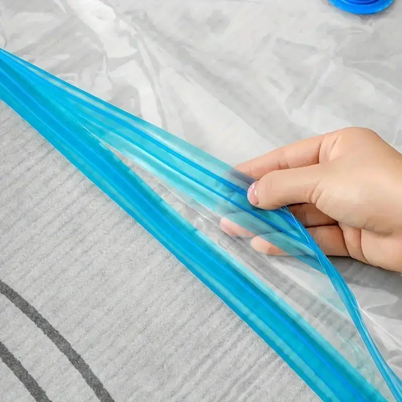 Master space alchemy with this Electric Mini Vacuum Sealer Pump Organizer. Handheld powerhouse compresses travel bags, clothes, and food savers, reclaiming 80% volume instantly.