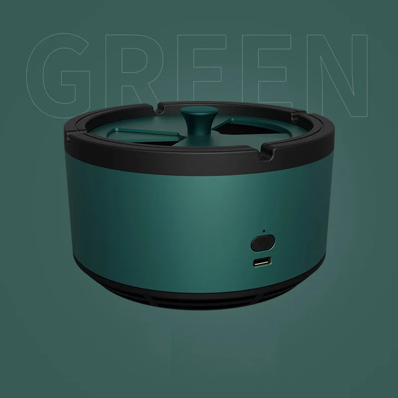 Clear the Air Instantly with Intelligent Car Air Purifier Ashtray!