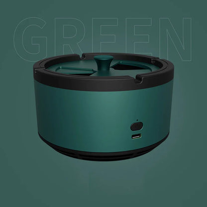 Clear the Air Instantly with Intelligent Car Air Purifier Ashtray!