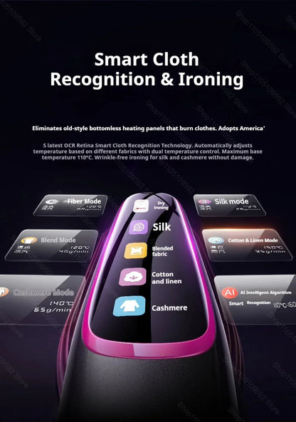 Say goodbye to ironing boards with the 2026 New Model Professional 1200W Garment Steamer – fast-heating portable powerhouse for wrinkle-free clothes on the go. ZHUYAN's RoHS/CE-certified iron from NovaZip keeps your wardrobe sharp effortlessly.