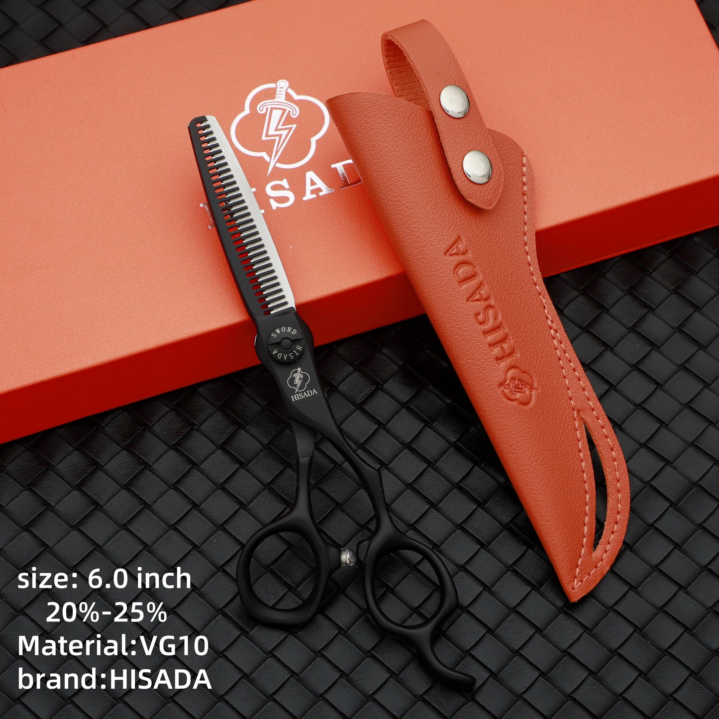Elevate Cuts with HISADA Professional 5.5" VG10 Hairdressing Scissors!