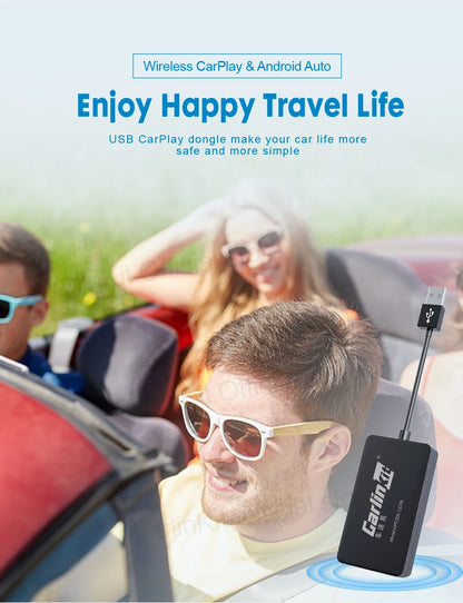 Upgrade to Wireless with CarlinKit CarPlay Dongle AI Box!