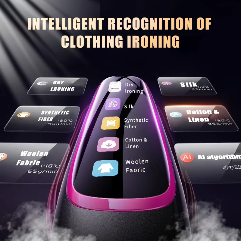 Say goodbye to ironing boards with the 2026 New Model Professional 1200W Garment Steamer – fast-heating portable powerhouse for wrinkle-free clothes on the go. ZHUYAN's RoHS/CE-certified iron from NovaZip keeps your wardrobe sharp effortlessly.